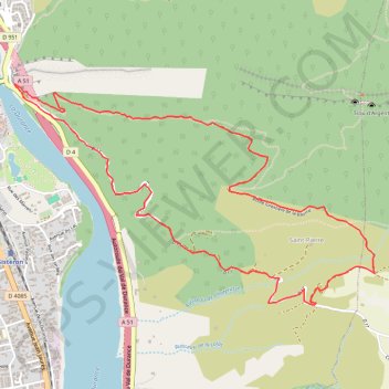 La Baume GPS track, route, trail