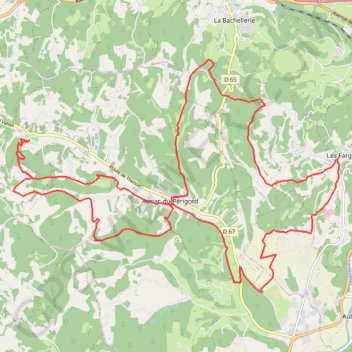 Au départ du Verdoyant - Thenon GPS track, route, trail