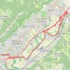 Meylan - Crolles - Meylan GPS track, route, trail