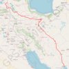Iran border to Bandar Abbas (Port) GPS track, route, trail
