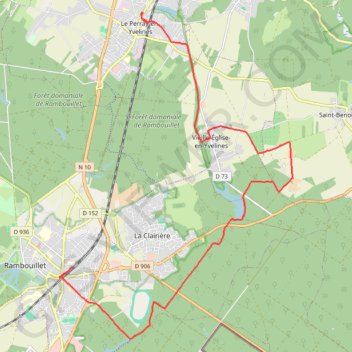 Vieille-Église-en-Yvelines GPS track, route, trail