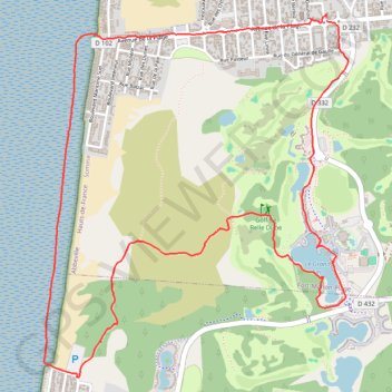 Sentier du Royon GPS track, route, trail