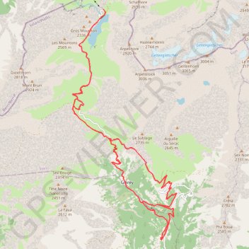 Bolivie - trek Jalqa GPS track, route, trail