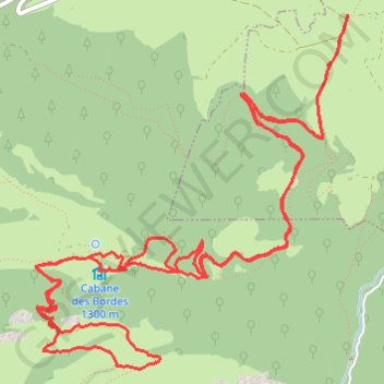 Crête de Sede de Pan GPS track, route, trail