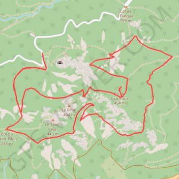 Le tour du Pic du Cap Roux - Saint-Raphaël (Agay) GPS track, route, trail