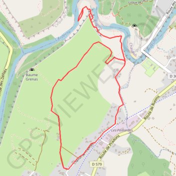 Cirque de Gens GPS track, route, trail