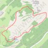 La Perdrix - Hauterive-la-Fresse GPS track, route, trail