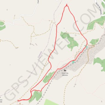 Le Haut Montet GPS track, route, trail