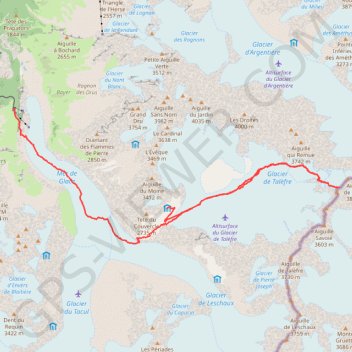 Col de Triolet GPS track, route, trail