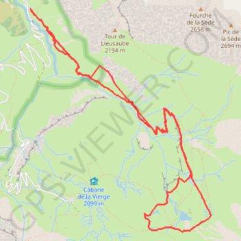 Cirque de Tromouse GPS track, route, trail