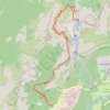 Upper Yosemite Fall GPS track, route, trail