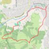 Le Chevalard GPS track, route, trail