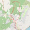 Massif des Maures, Les Saquèdes GPS track, route, trail