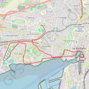 Semi-marathon 2024 GPS track, route, trail