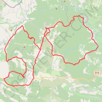 Mont Bouquet - Mejannes-le-Clap GPS track, route, trail