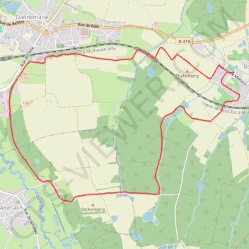 Marche Ballersdorf GPS track, route, trail