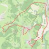 Boucle de Saint-Quentin la Chabanne GPS track, route, trail