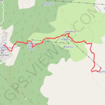 Sainte foy tarentaise GPS track, route, trail