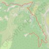 Gorges de Trévans GPS track, route, trail