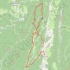 DE RENCUREL(38680) au Pas du Follet GPS track, route, trail