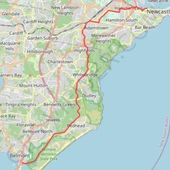 Fernleigh Rail Trail GPS track, route, trail
