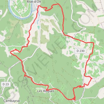 Rando Malbec GPS track, route, trail