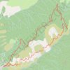 Clans - Pointe de Serenton GPS track, route, trail