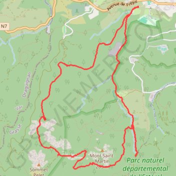 Mont Saint Martin GPS track, route, trail