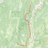 Du Col de Rousset à Corrençon-en-Vercors GPS track, route, trail