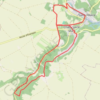 Chalo saint mars GPS track, route, trail