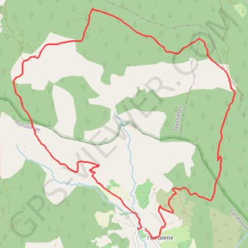Condorcet - Montagne d'Autuche GPS track, route, trail