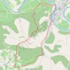 De Douelle à Cournou (Lot) GPS track, route, trail