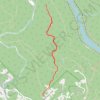 Long Point Trail in New River Gorge National Park and Preserve GPS track, route, trail