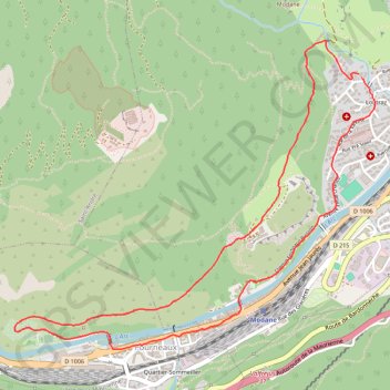 Sandrine - Tour du Replaton GPS track, route, trail