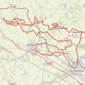 Testathlon Route 2020 GPS track, route, trail
