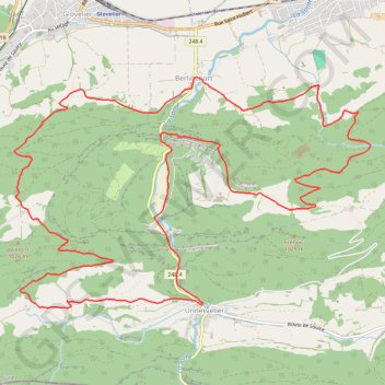 Jura suisse GPS track, route, trail