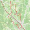 Les châteaux du Val Lamartinien GPS track, route, trail