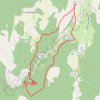 Les gorges de la Nesque depuis le plan d'eau du Bourget GPS track, route, trail