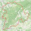 Tour des Monts du Vaucluse GPS track, route, trail