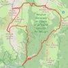 Bauges - Pointe Chaurionde, Pointe Arcalod, Mont de la Coche GPS track, route, trail