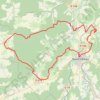 GRP Ouest des Vosges GPS track, route, trail