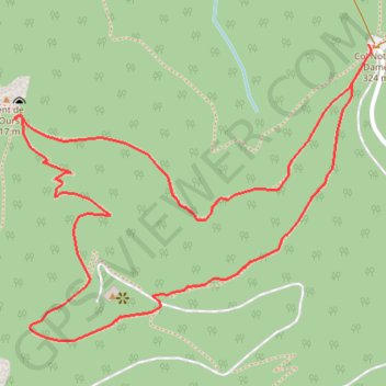 Le Pic de l'Ours - Saint-Raphaël (Agay) GPS track, route, trail