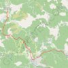 GR70 Etape 12 St Etienne VF Mialet 17,5 km GPS track, route, trail