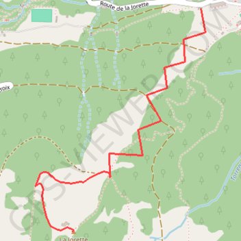 Rando-Parc 2019 - Jorette (rouge) GPS track, route, trail