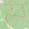 La Tour Matagrin - Violay GPS track, route, trail