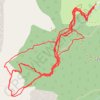 Ski Tournette GPS track, route, trail