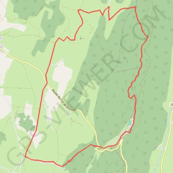Vassieux en Vercors GPS track, route, trail