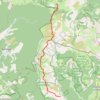 De Chatillon à Pré Peyret GPS track, route, trail