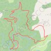 Les gorges de la Daronne GPS track, route, trail