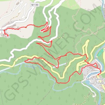 Circuit de Roure GPS track, route, trail